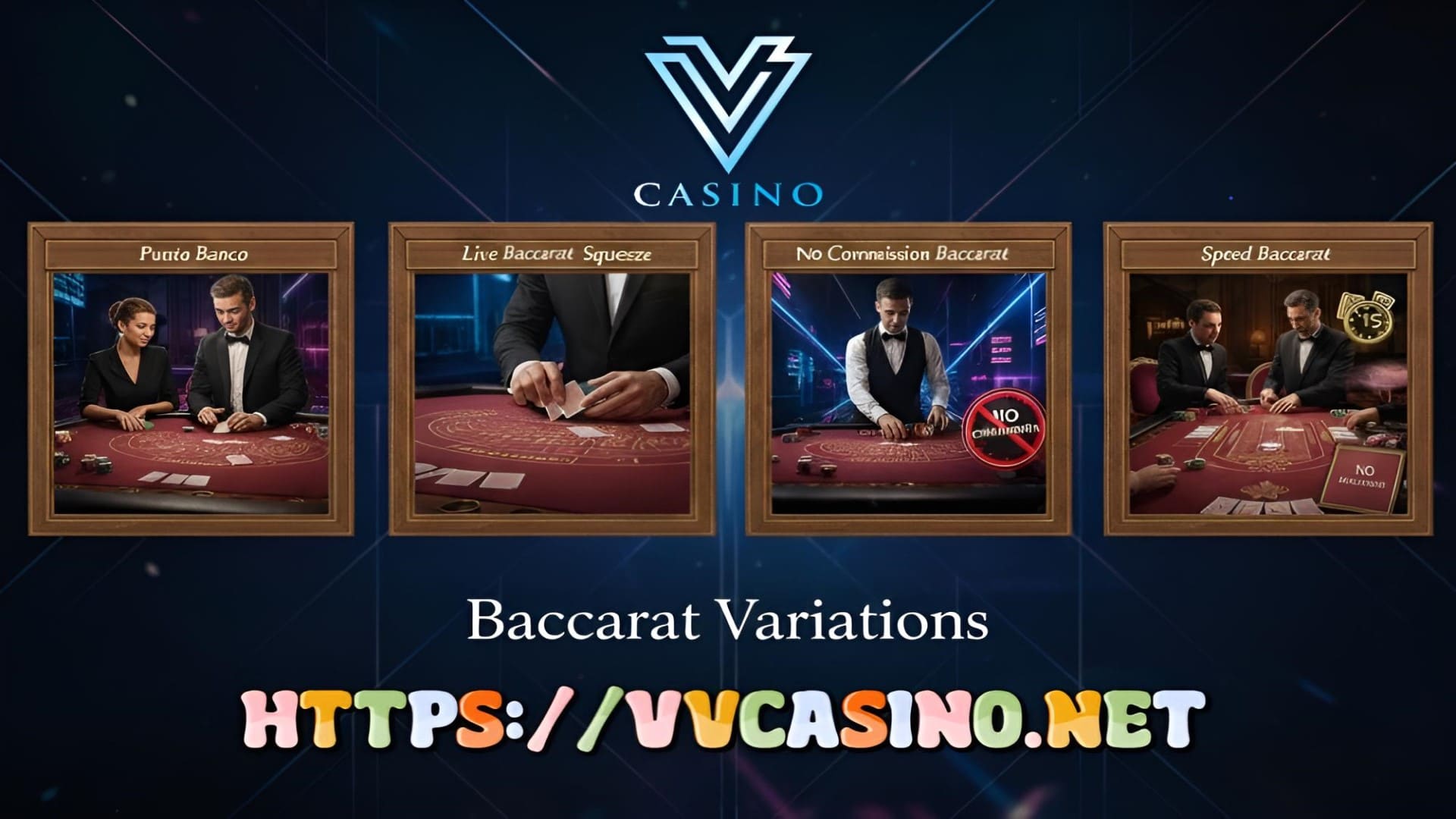 Baccarat Games Variations at VVCasino Baccarat Games Variations at VVCasino